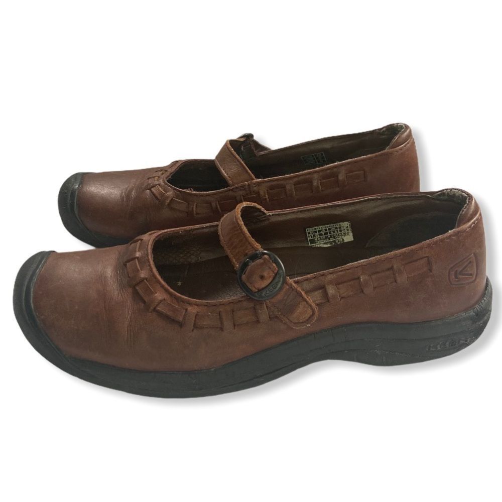 Keen Leather Mary Jane Shoes Size 7